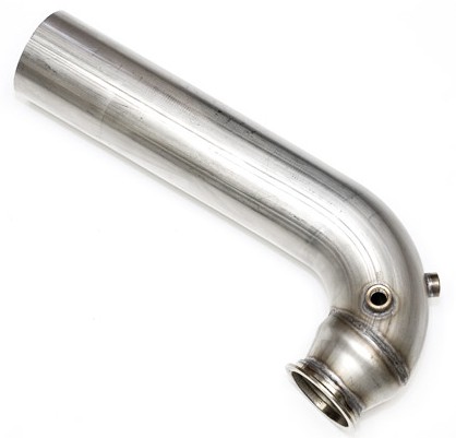 3.00" TO 4.00" 90 Degree V-band Pipe - Stainless Steel 3.00" TO 4.00" 90 Degree V-band Pipe - Stainless Steel