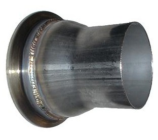 Himni 3" V-band Flange To 60mm Transition Pipe - Stainless Steel