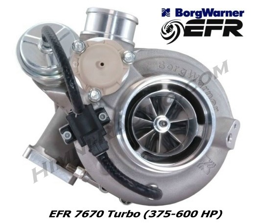 Borg Warner EFR 7670 Turbo (375-600 HP)