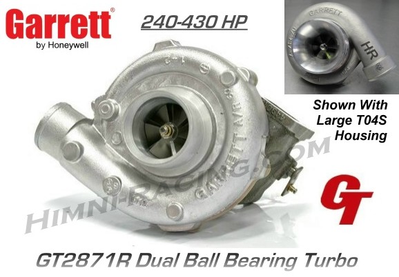 Garrett GT2871R Ball Bearing Turbo (430 HP) - Click Image to Close