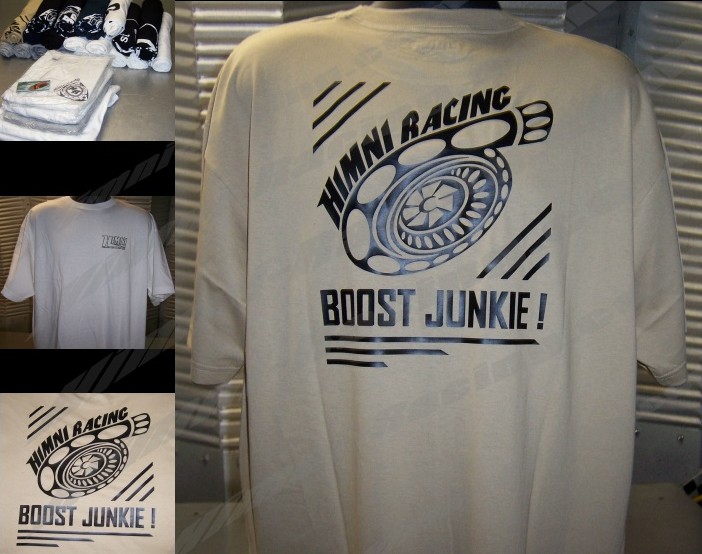 Himni Racing 'Boost Junkie' Tribal Turbo T-Shirt-SOLD OUT - Click Image to Close