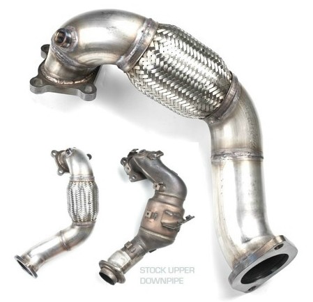 3" Stainless Steel Upper Downpipe for Mazdaspeed 3