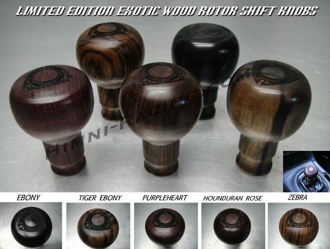 Himni Limited Edition Wood Rotor Shift Knob - SOLD OUT - Click Image to Close