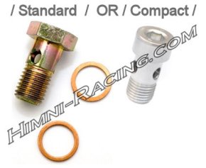 14mm x 1.5 Pitch Banjo Bolt w/ Gaskets