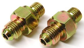 EVO 8 Turbo Oil Feed Fitting/ Adapter - For -4 Line
