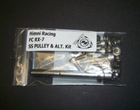 Himni SS PULLEY & ALT. Nut & Bolt Kit, 86-91 Mazda RX-7