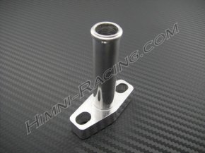 T/S/MID GT Series Turbo Oil Return Flange w/ 5/8" Barb LONG