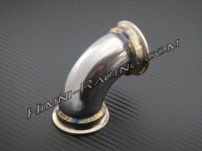 TiAL 44mm MVR Wastegate 90 Deg Flanged Elbow - Stainless