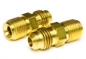 GT Oil Feed Fitting UNRESTRICTED : -4 an GT BB Turbos