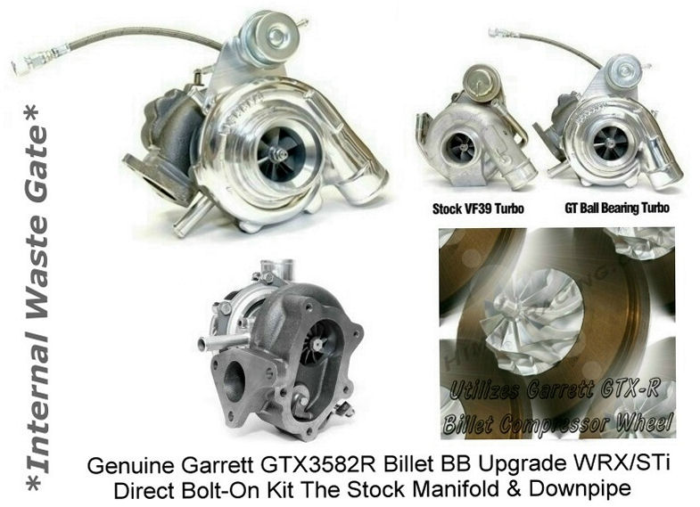 GTX Garrett GTX3582R BILLET Turbo Upgrade Kit - WRX / STi