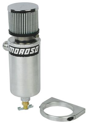 Moroso Aluminum Air/Oil Separator Tank -12AN Inlet/-8AN Drain