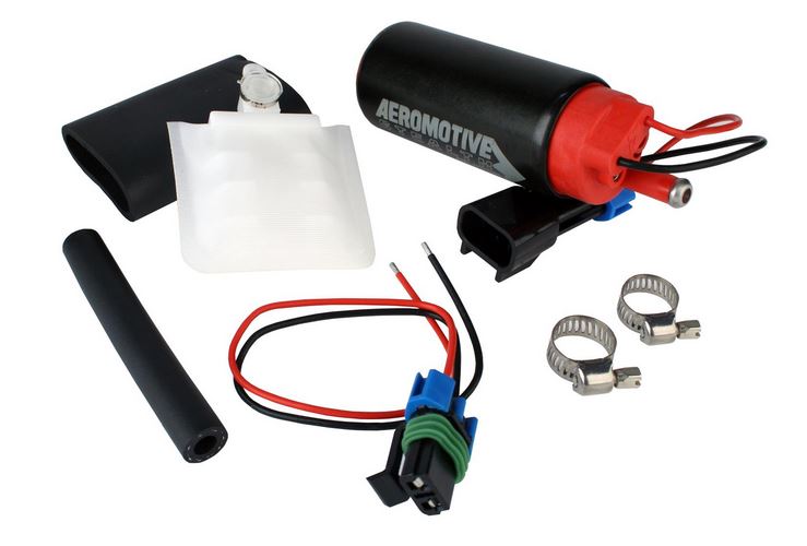 Aeromotive 340 OFFSET 340 E85 Stealth Fuel Pump Kit: FREE SHIPPING