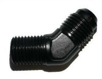 Black Anodized Hose Ends/Fitting